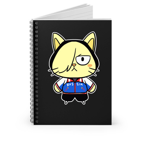 Yuri On Ice Yurio Cat Spiral Notebook