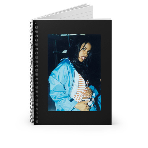 Aaliyah Underware Brand Spiral Notebook