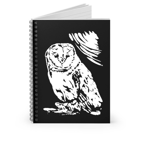 Barn Owl Graphic Spiral Notebook