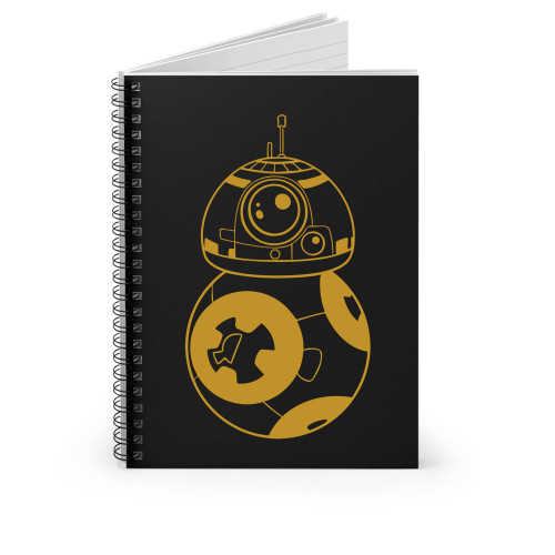 Bb 8 Starwars Spiral Notebook
