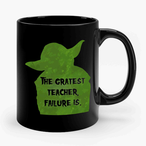 The Greatest Teacher, Failure Is Yoda Star Wars Ceramic Mug