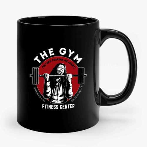 The Gym Fitness Tommy Wiseau Ceramic Mug