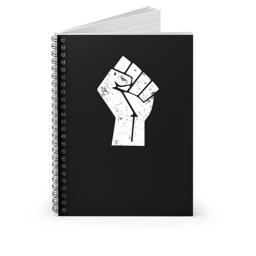 Black Power Spiral Notebook