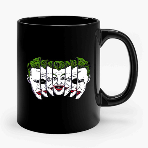 The Joke Has Many Faces Ceramic Mug