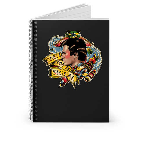 Cant Stop The Signal Spiral Notebook