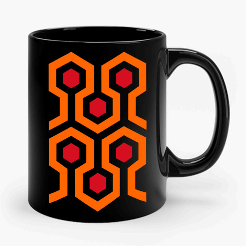 The Shining Carpet Pattern Ceramic Mug