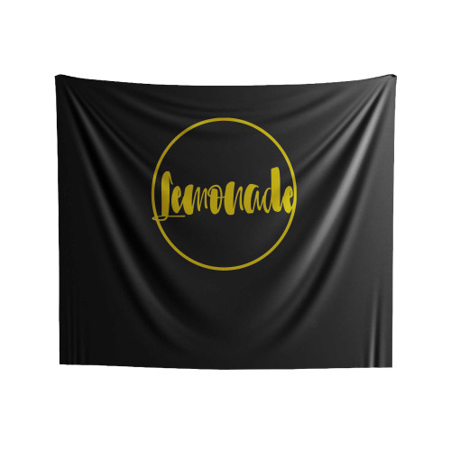 Lemonade Beyonce Formation Tour Lettering Indoor Wall Tapestries