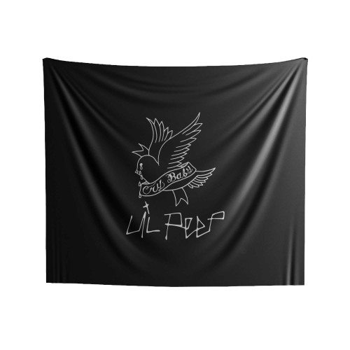 Lil Peep - Cry Baby Dove Hell Boy Indoor Wall Tapestries