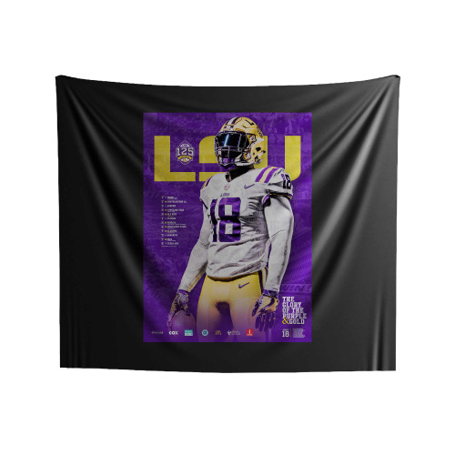 Lsu Tigers Football Indoor Wall Tapestries