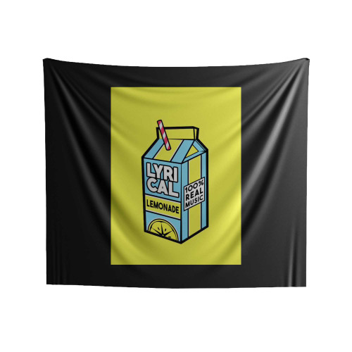 Lyrical Lemonade 100% Real Music Indoor Wall Tapestries