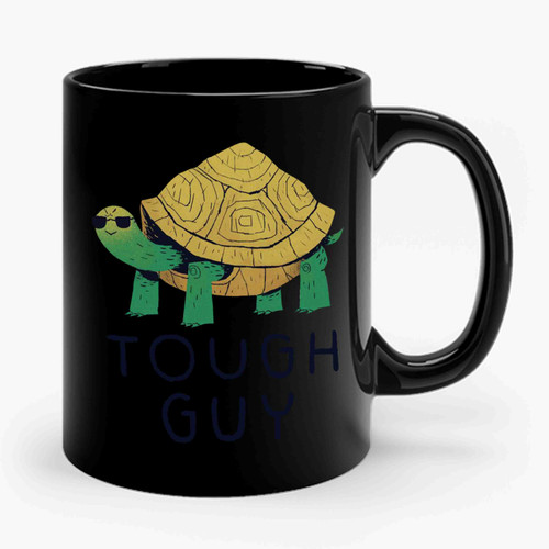 Tough Guy Turtle Ceramic Mug