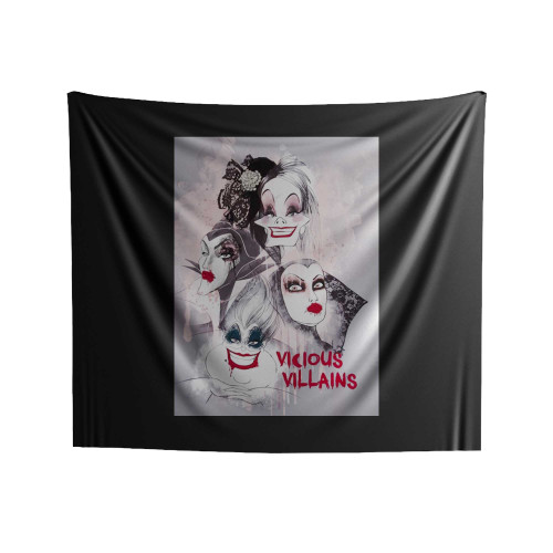 Maleficent Mistress Of Evil Vicious Villains Indoor Wall Tapestries