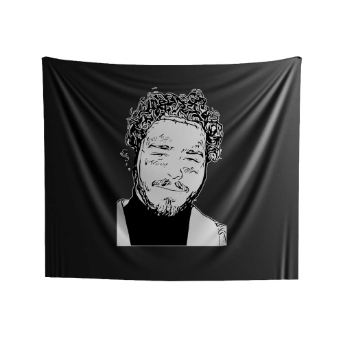 Malone Face Beerbongs And Bentleys Stoney Indoor Wall Tapestries