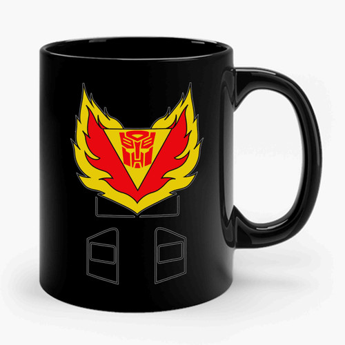 Tracks Transformers 80s Ceramic Mug