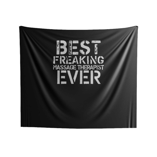 Massage Therapist Best Freaking Massage Therapist Ever Physical Therapist Gift Physical Therapy Humor Birthday Gift Indoor Wall Tapestries