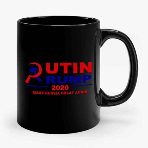 Trump Putin 2020 Parody Ceramic Mug