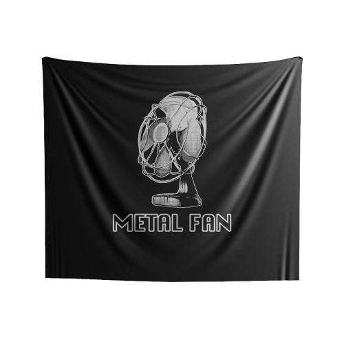 Metal Fan Indoor Wall Tapestries