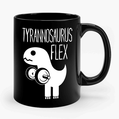 Tyrannosaurus Rex Flex Ceramic Mug