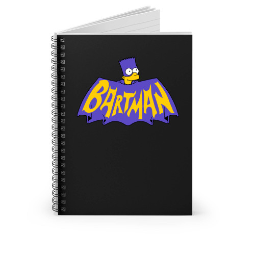 Comic Hero Parody Spiral Notebook