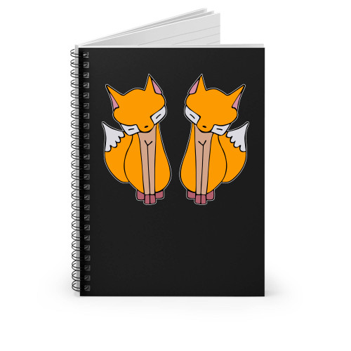 Cute Woodland Fox Spiral Notebook