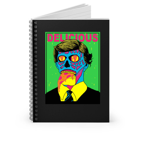 Delicious Pizza Spiral Notebook