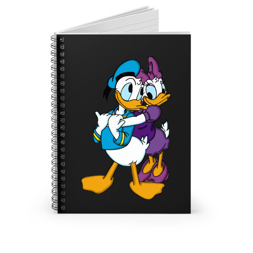 Donald Duck Cartoon Movie Animal Funny Spiral Notebook