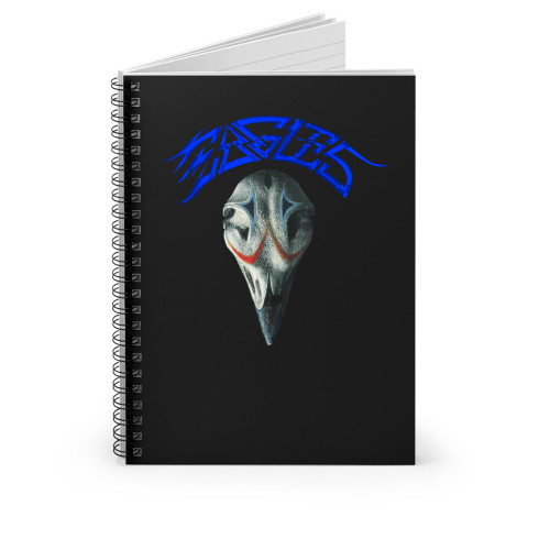 Eagles Iconic Band Logo Blue Spiral Notebook