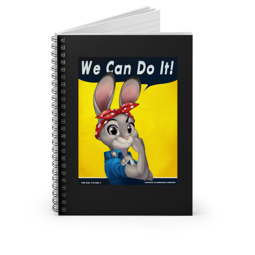 First Bunny Officer Zootopia Spiral Notebook