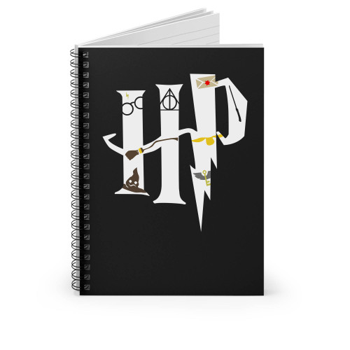 Harry Potter Wizards Symbol Spiral Notebook