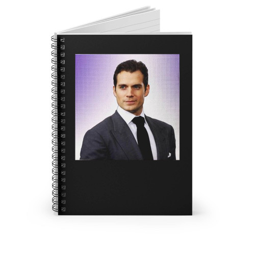 Henry Cavill Poster Spiral Notebook