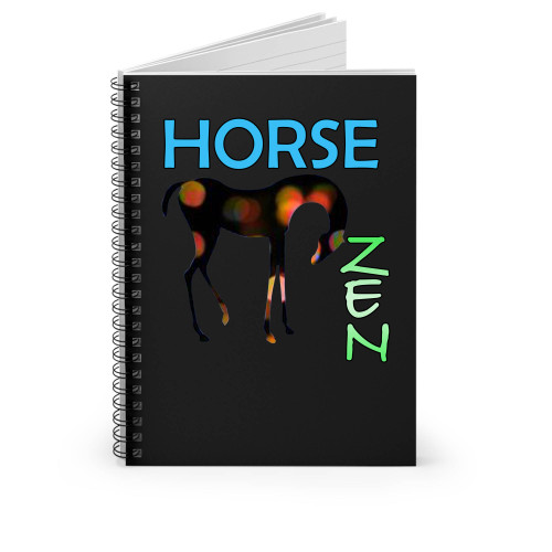 Horse Zen Spiral Notebook