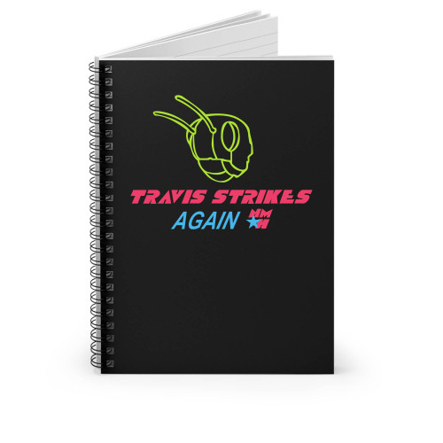 Hotline Miami Travis Strikes Again No More Heroes Spiral Notebook