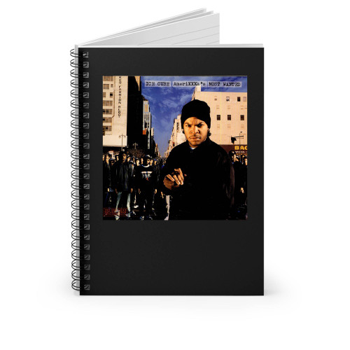 Ice Cube Amerikkka's Most Wanted Spiral Notebook