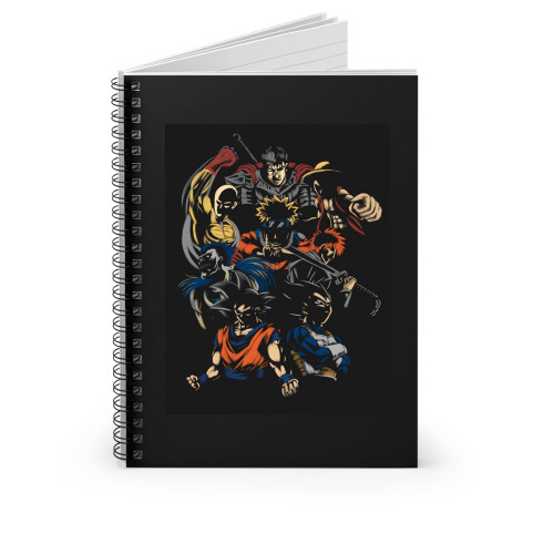 Invincible Anime Team Spiral Notebook