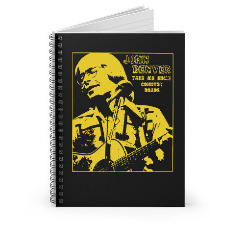 John Denver Spiral Notebook