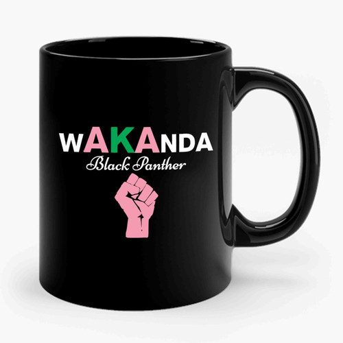 Wakanda Rebels Black Panther Ceramic Mug