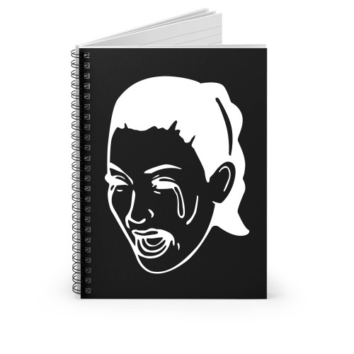 Kim Kardashian Crying Face Spiral Notebook