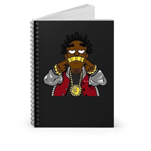 Kodak Black Project Baby Spiral Notebook