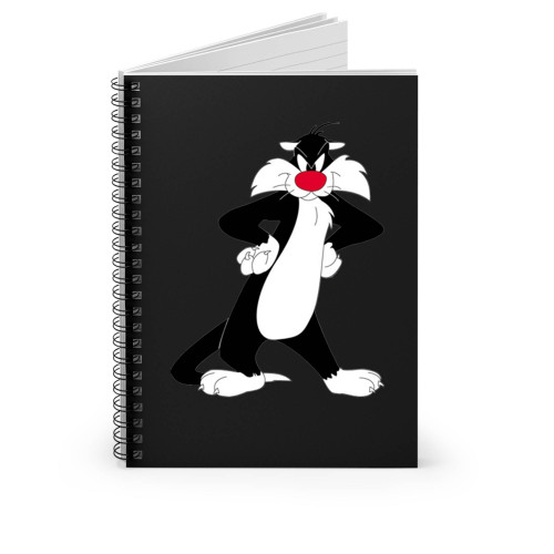 Looney Tunes Sylvester The Cat Spiral Notebook