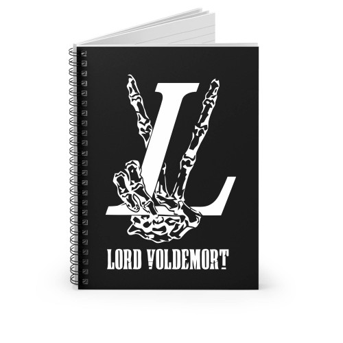 Lord Voldemort L V Harry Potter Spiral Notebook