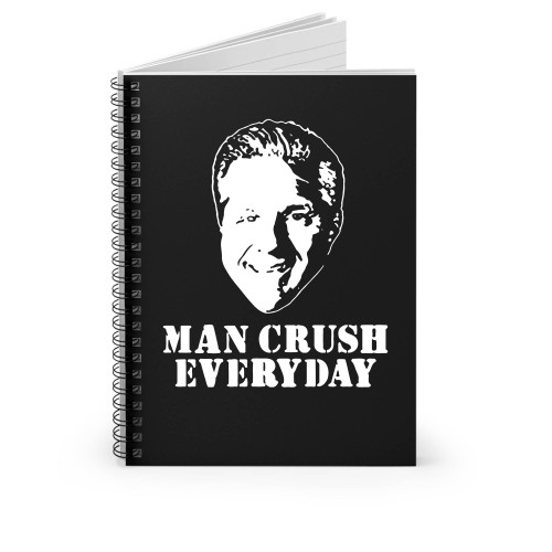 Man Crush Everyday Kentucky Brad Calipari Basketball Spiral Notebook