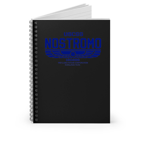 Nostromo Alien Movie Spiral Notebook