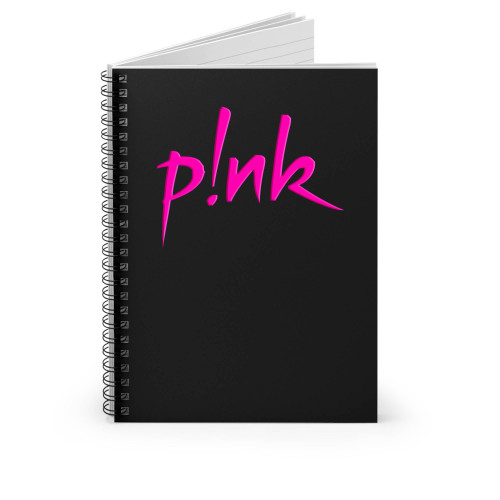 Pink Beautiful Trauma World Tour Spiral Notebook