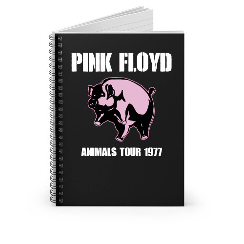 Pink Floyd Animals Tour 1977 Spiral Notebook