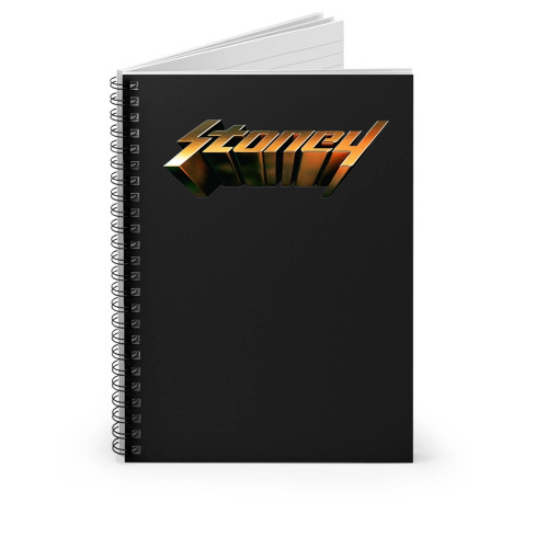Post Malone Stoney Gold Spiral Notebook