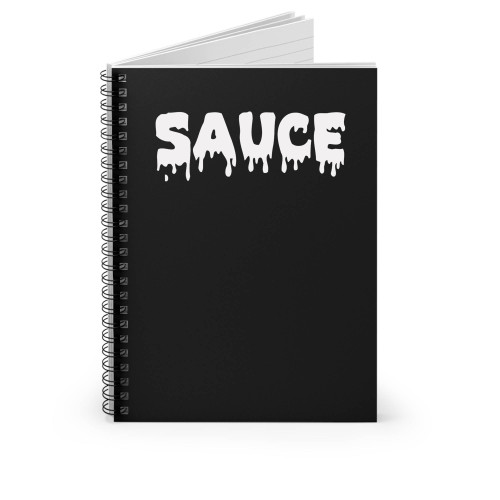 Sauce Spiral Notebook