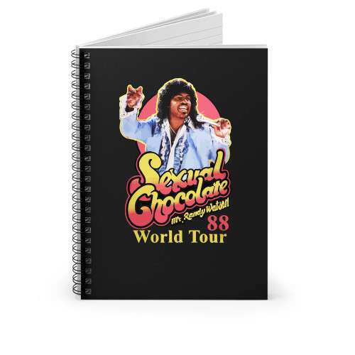 Sexual Chocolate Randy Watson Eddie Murphy 1988 World Tour Spiral Notebook