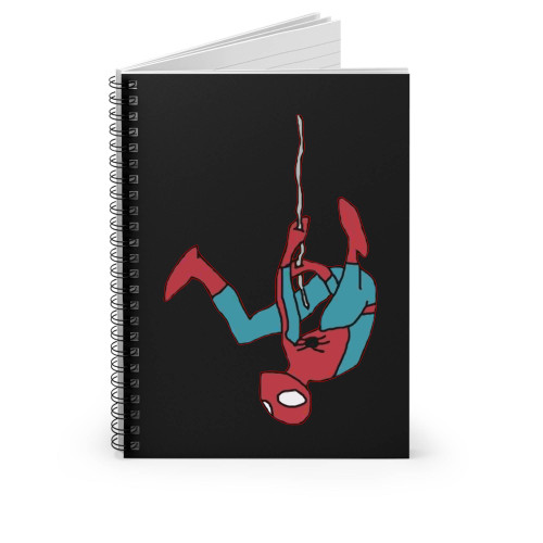 Spiderman Marvel Comics Cute Spidey Red Blue Superhero Spiral Notebook