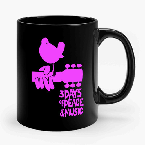 Woodstock 69 Poster Ceramic Mug