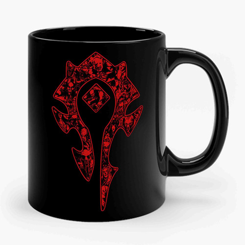 World Of Warcraft Horde Logo Ceramic Mug